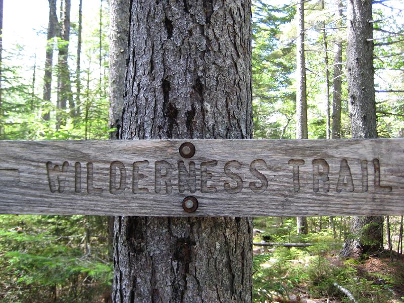 PemiTraverse (21).JPG - The end of the Wilderness trail at Stillwater Junction.